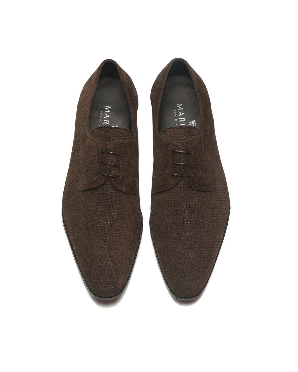 Mariano Shoes Brown Cristelo Oxford for men