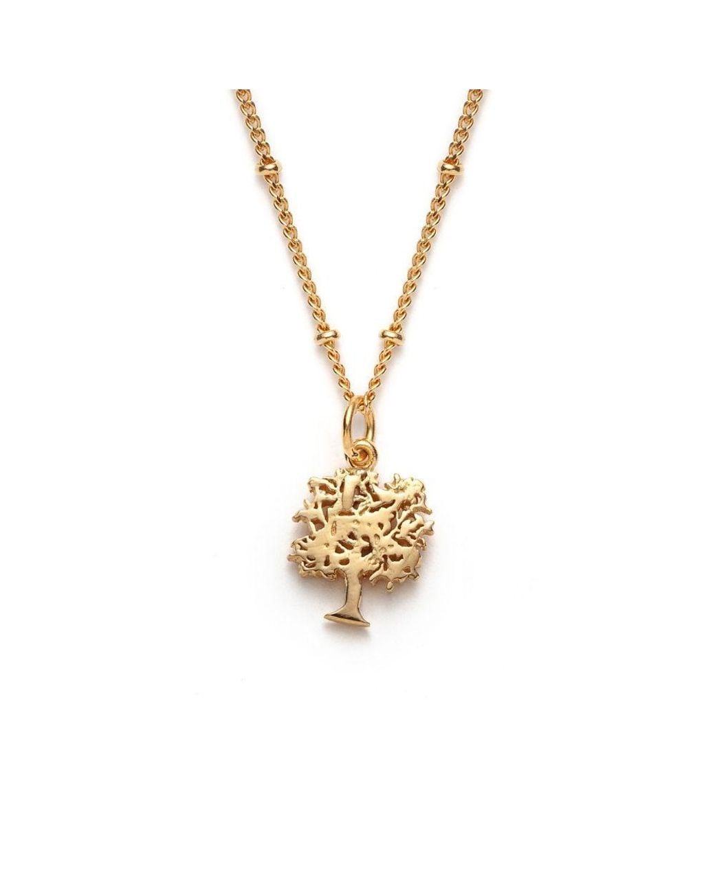 With Love Darling Metallic Tree Of Life Necklace
