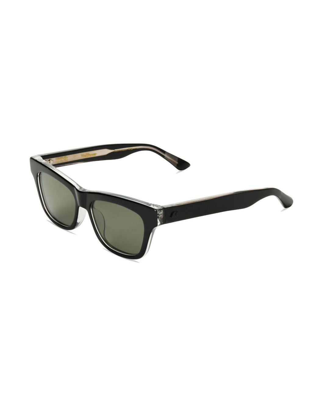 The Avantguard Green Wallflower Midnight Gloss Wayfarer Sunglasses
