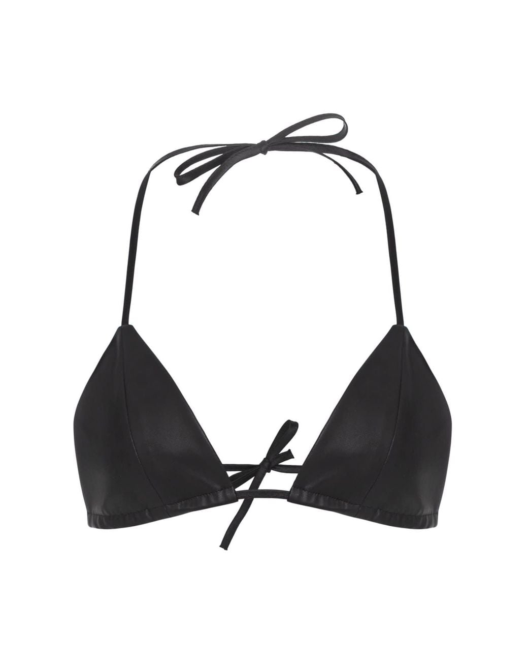 Serotoninn Black Velvet Bra Top