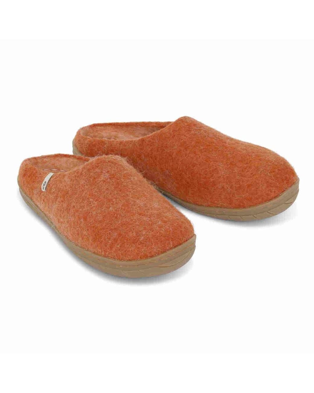Egos Brown Clay Rubber Sole Slipper