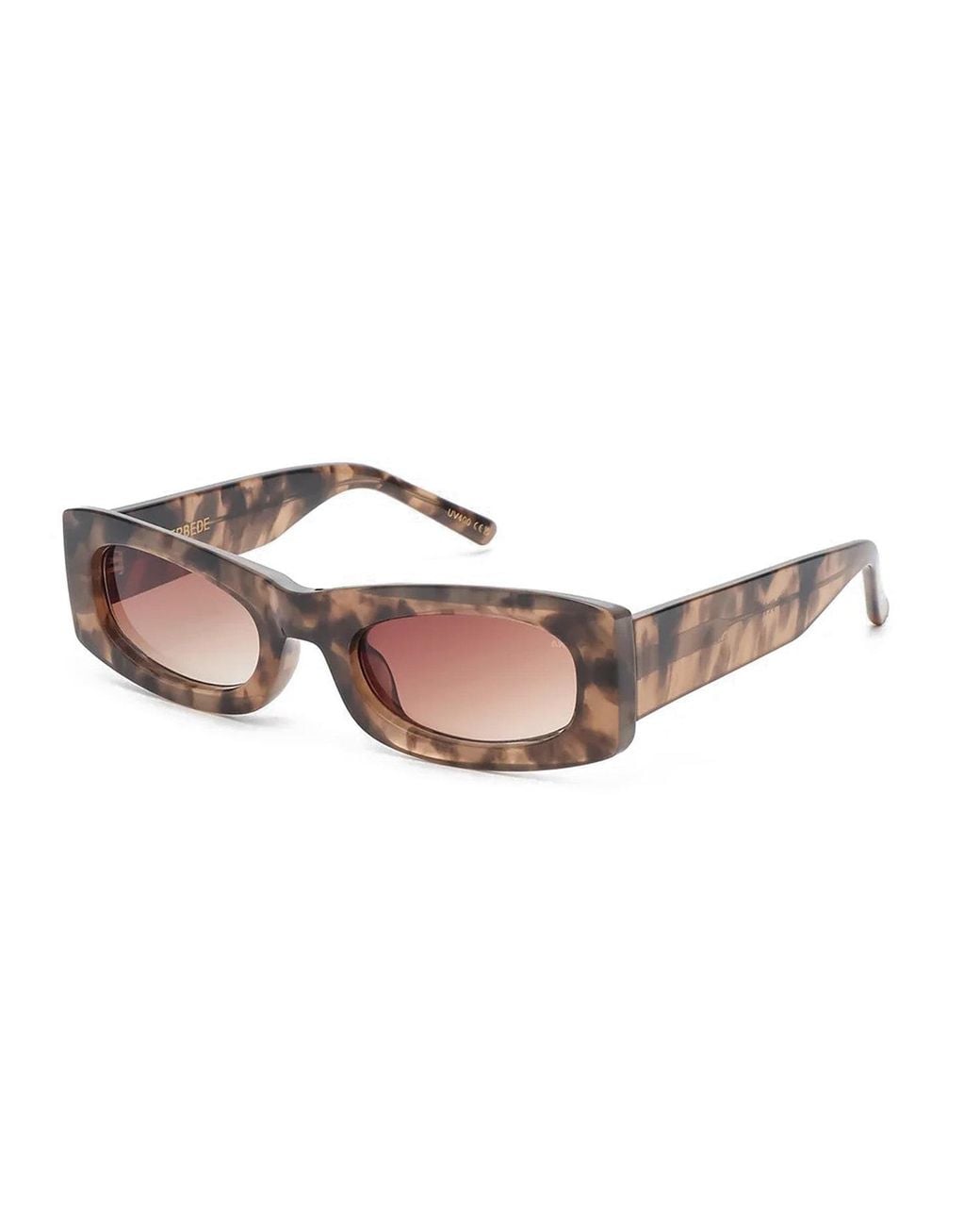 A.Kjærbede Pink Neutrals Frida Sunglasses Coquina