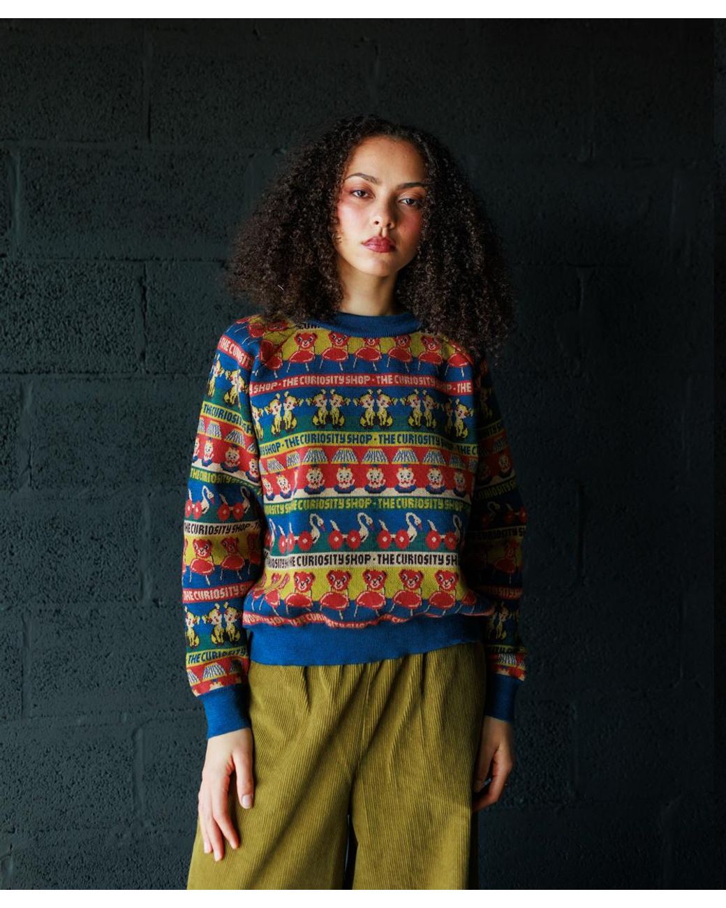 Mabli Blue Curiosities Pullover