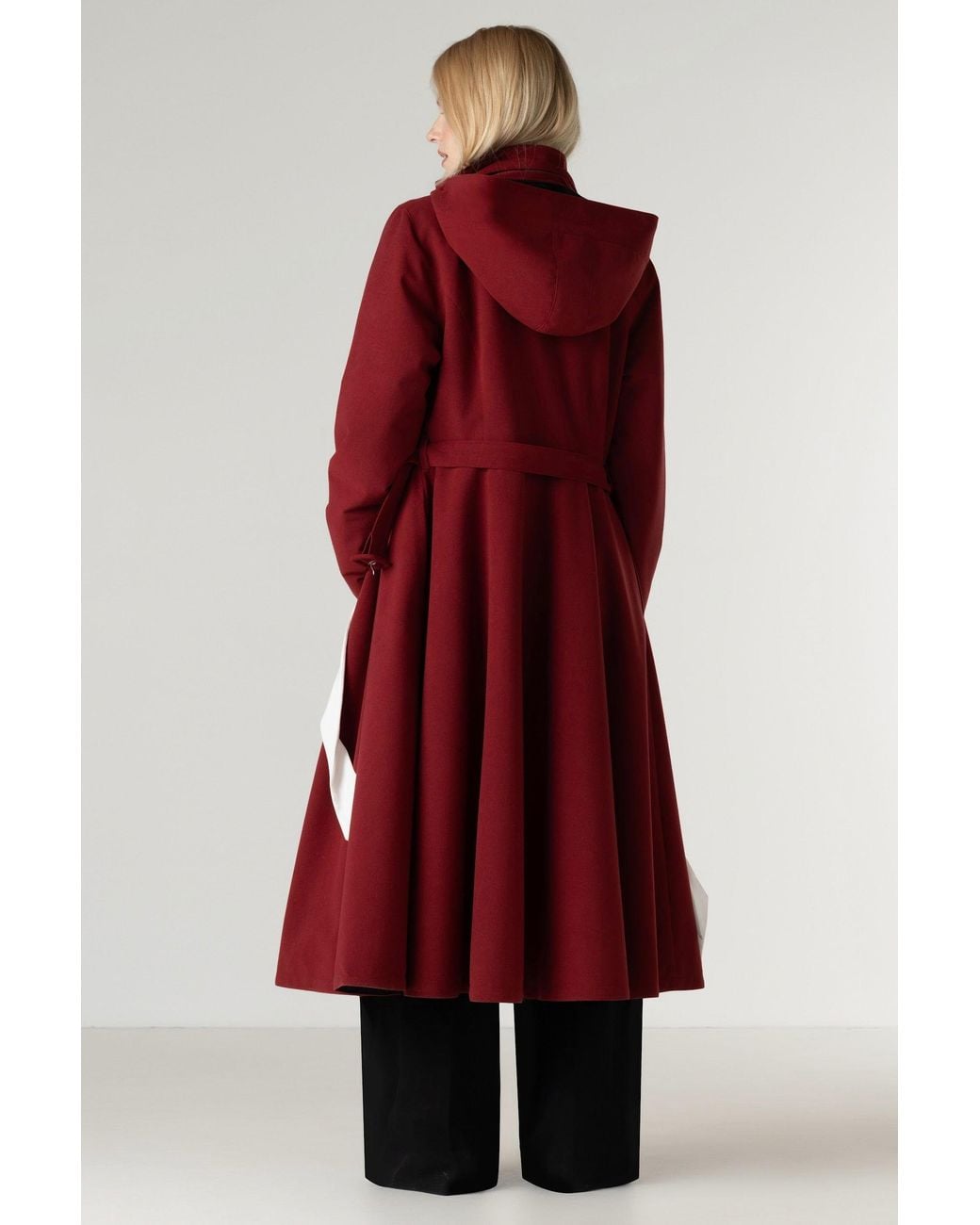 RainSisters Red Winter Coat