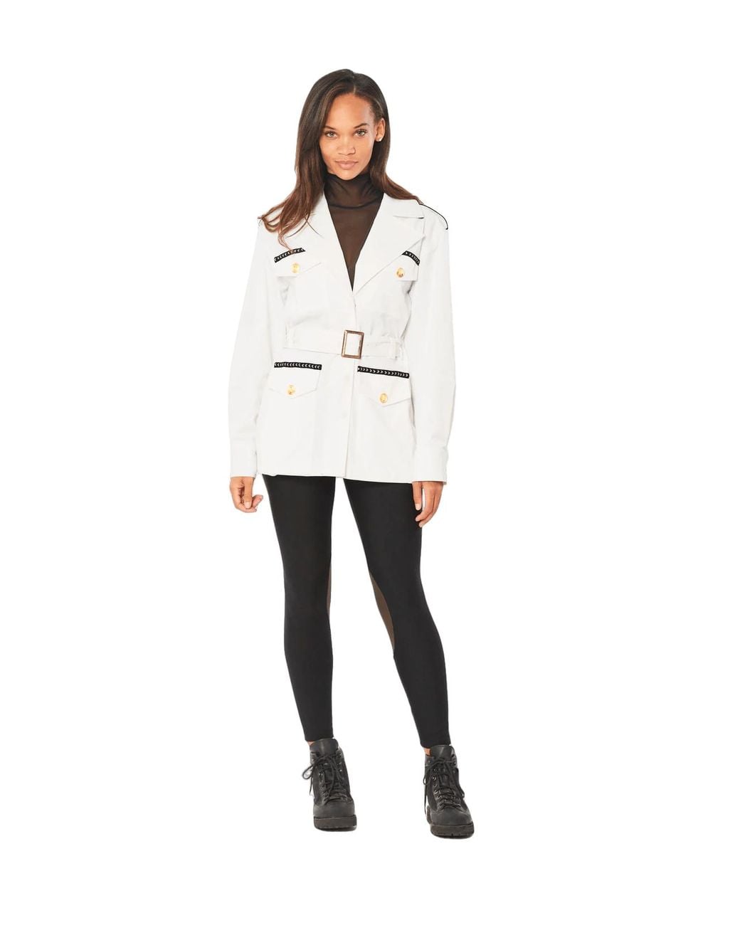 Bennu White Frontier Jacket