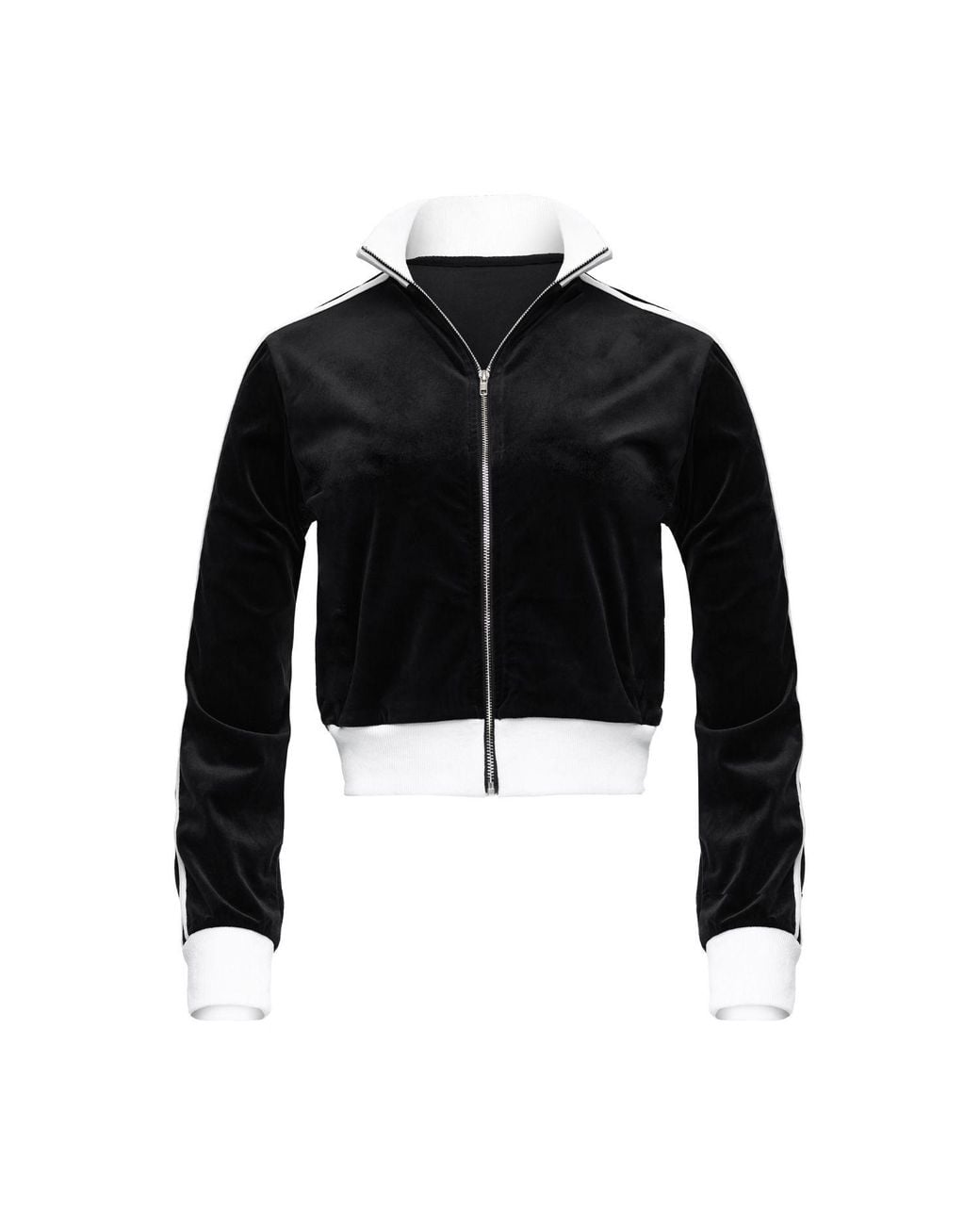 Goldie Byrd Black Velour Track Jacket