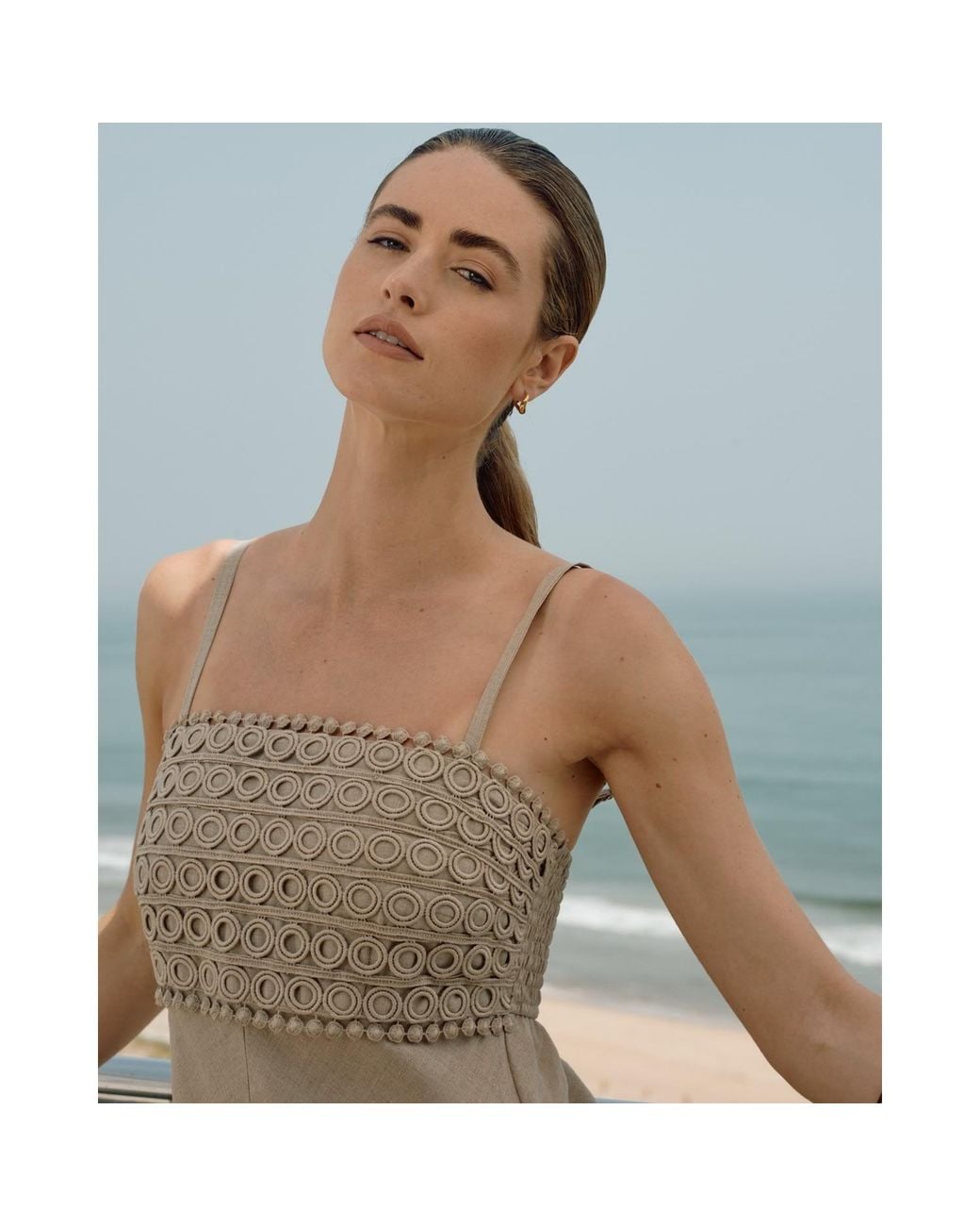 MARICEL Natural Neutrals Sofia Jumpsuit