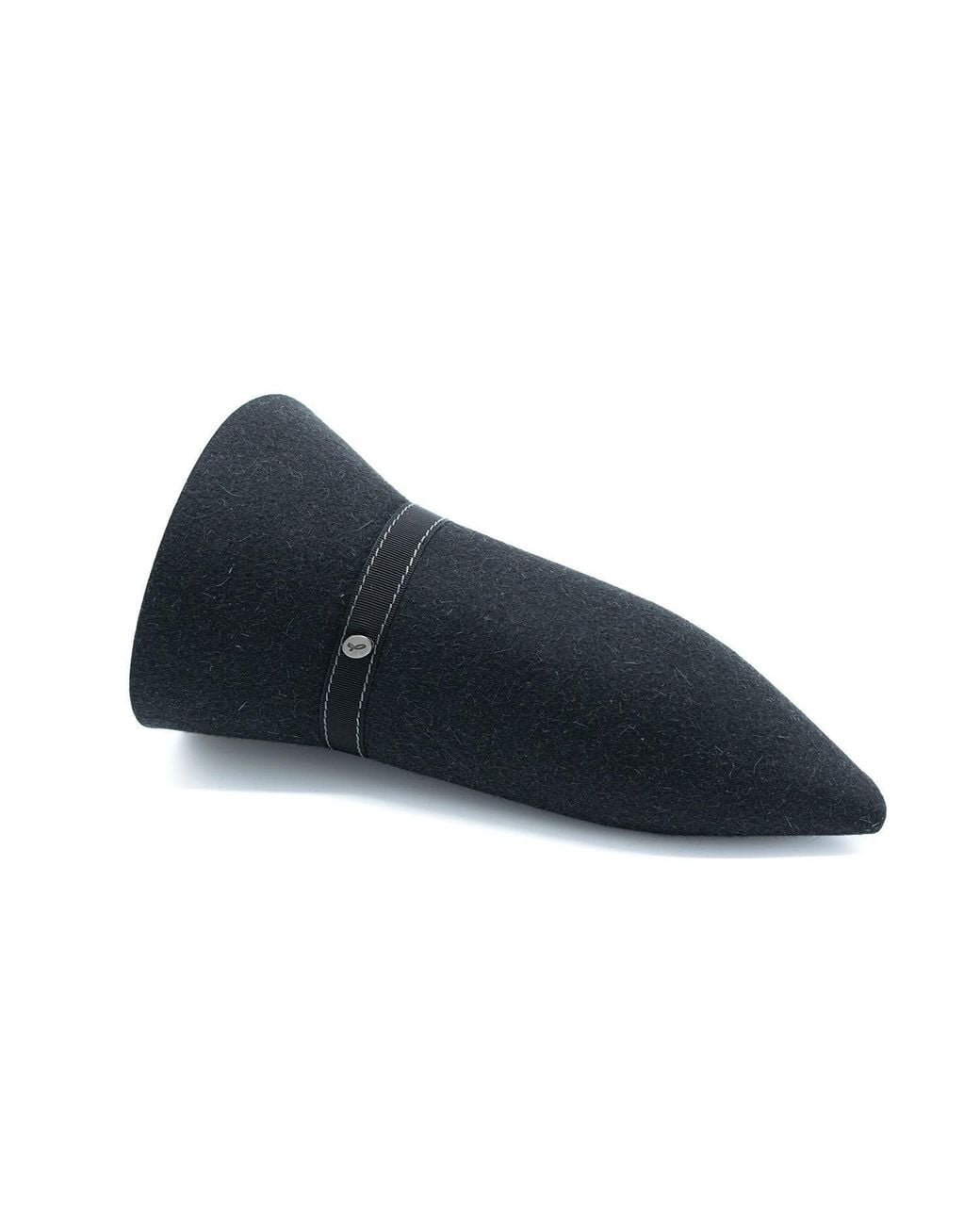 DORIA 1905 Blue Dark Melange Lapin Felt Rolling Hat for men