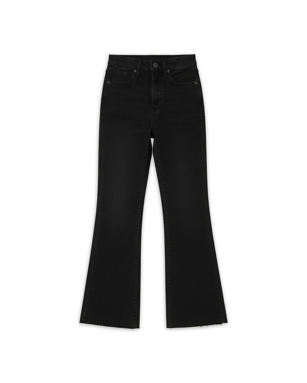 NOEND Black Queen High Rise Crop Wide Leg