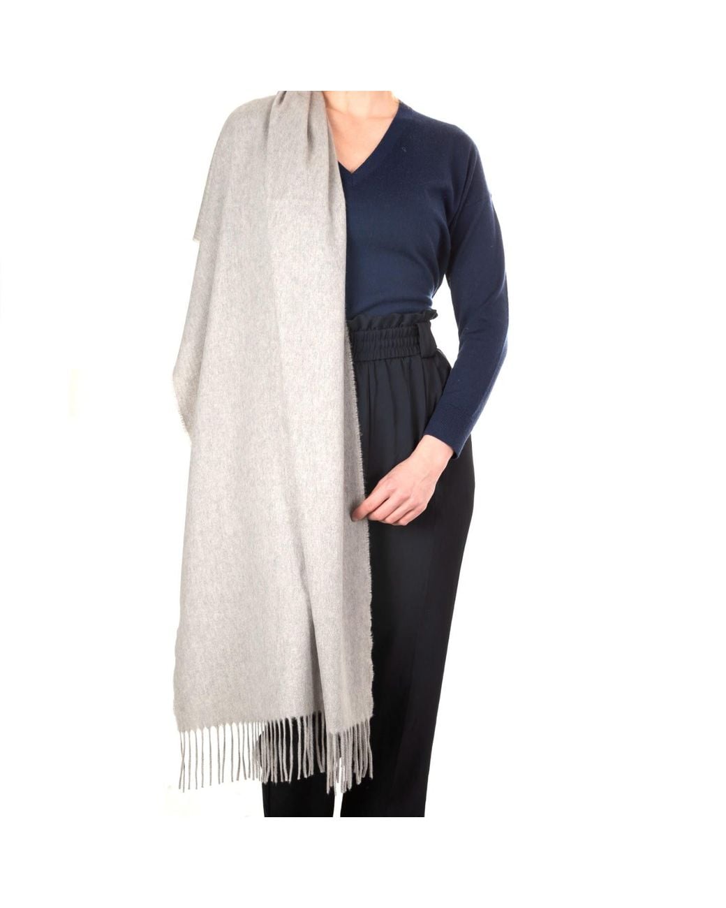 Kinalba Gray Callan Light Cashmere Stole