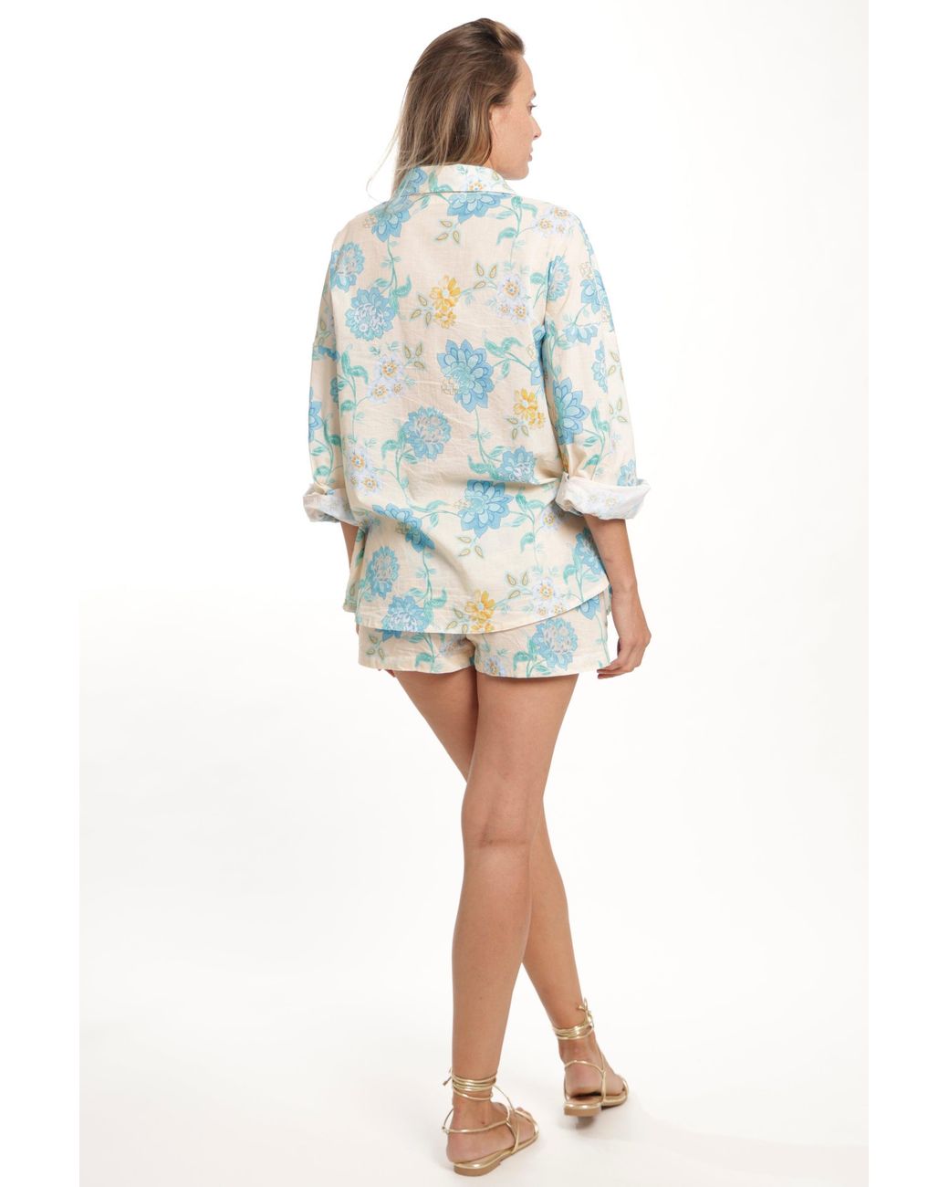 Bindu Blue Robi Shorts