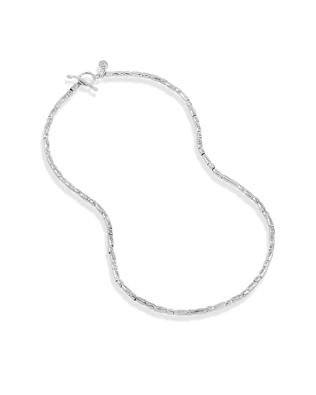 Dower & Hall Metallic Rice Nomad Necklace for men