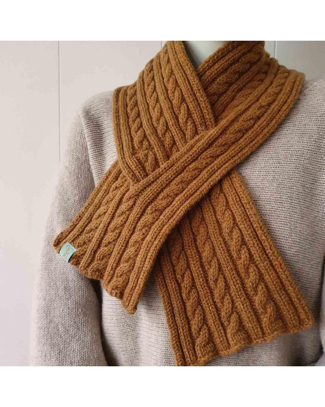 Otto & Spike Brown Scarves