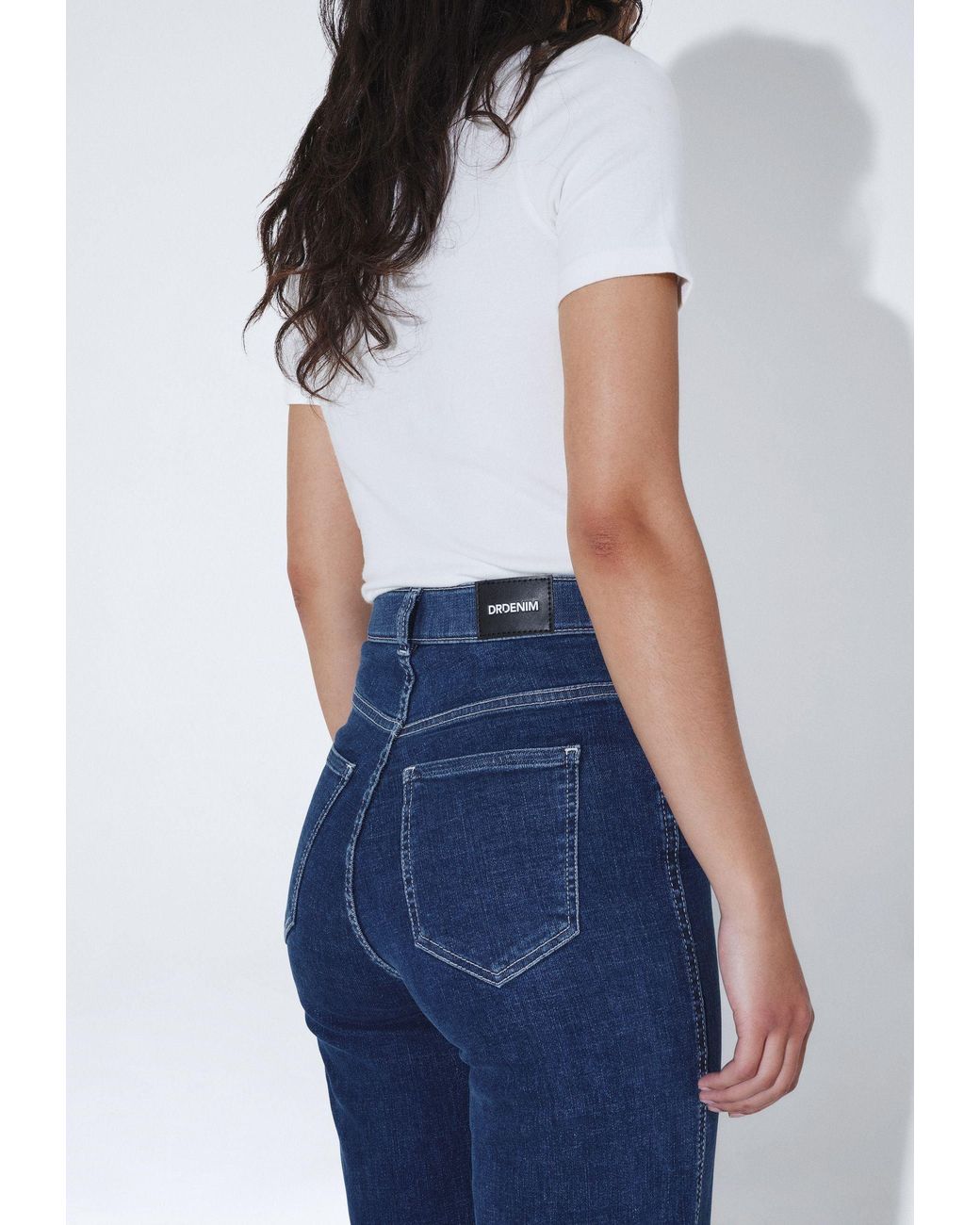 Dr. Denim Blue Moxy High Straight