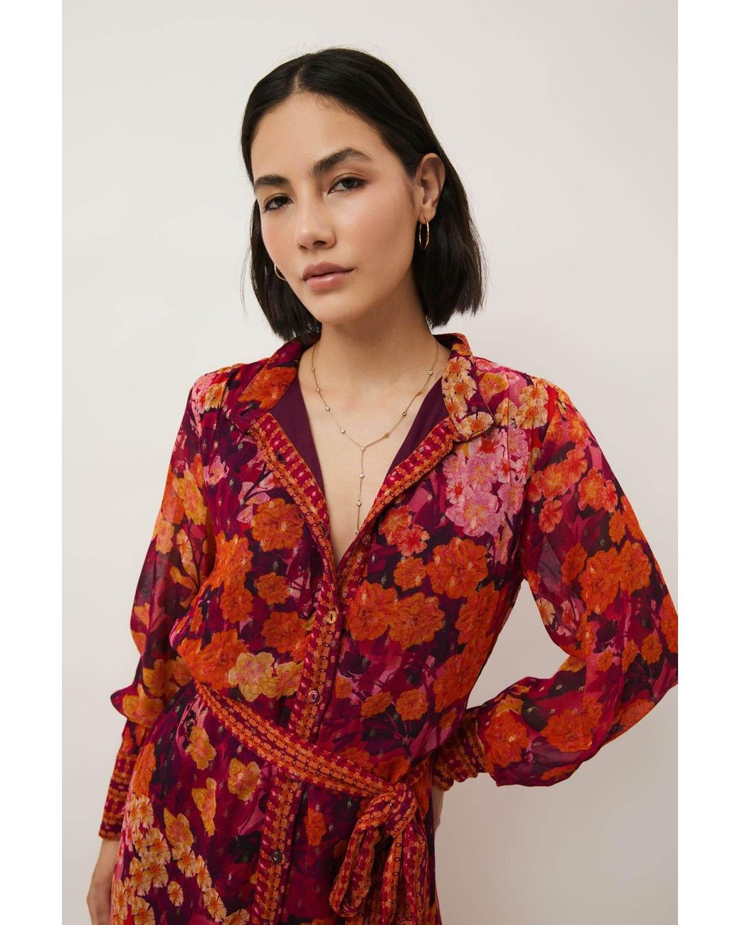 Raishma Red Mini Dress