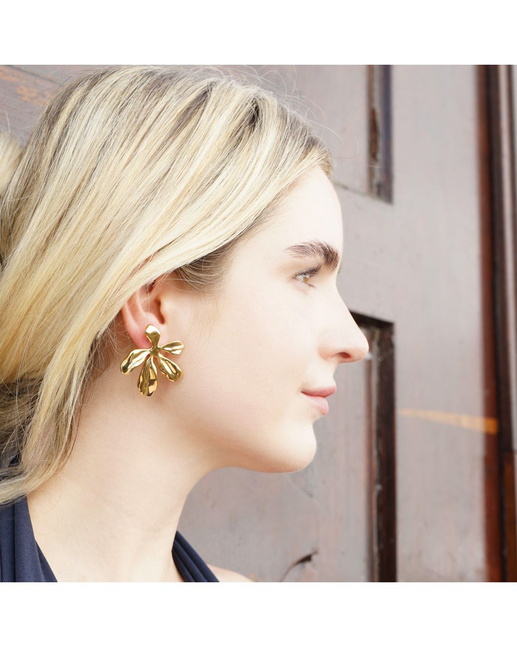 Smilla Brav Metallic Earrings Mara