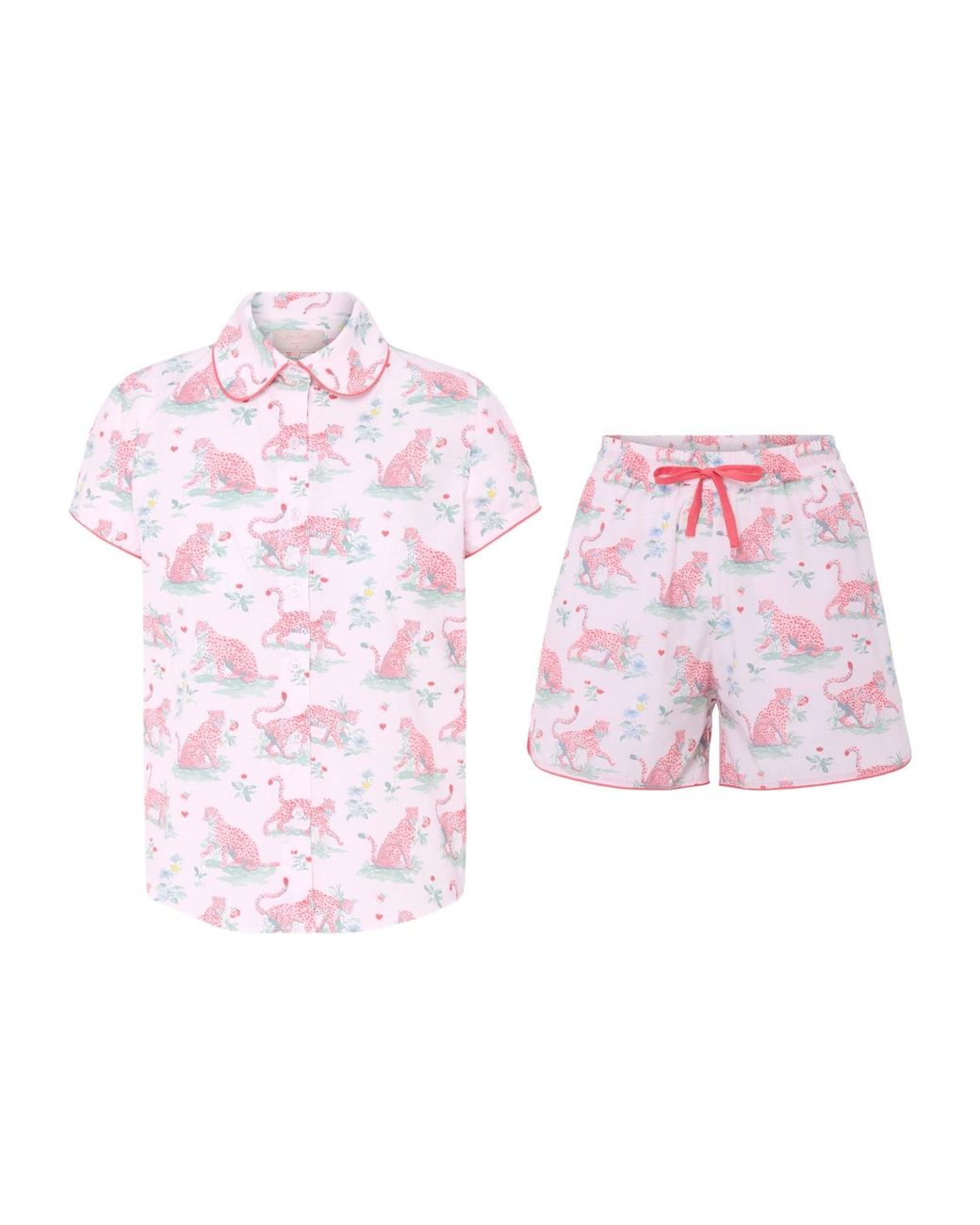 Love Letters X Pink Layla Short Pyjama Set