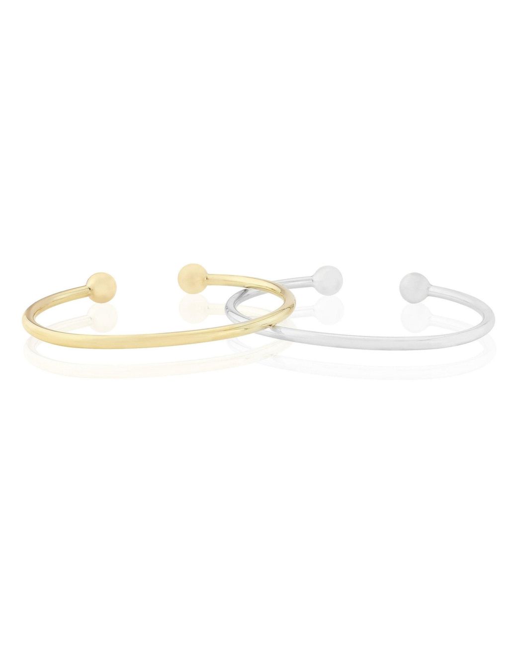 Auree Jewellery Metallic Curzon Vermeil Torque Bangle