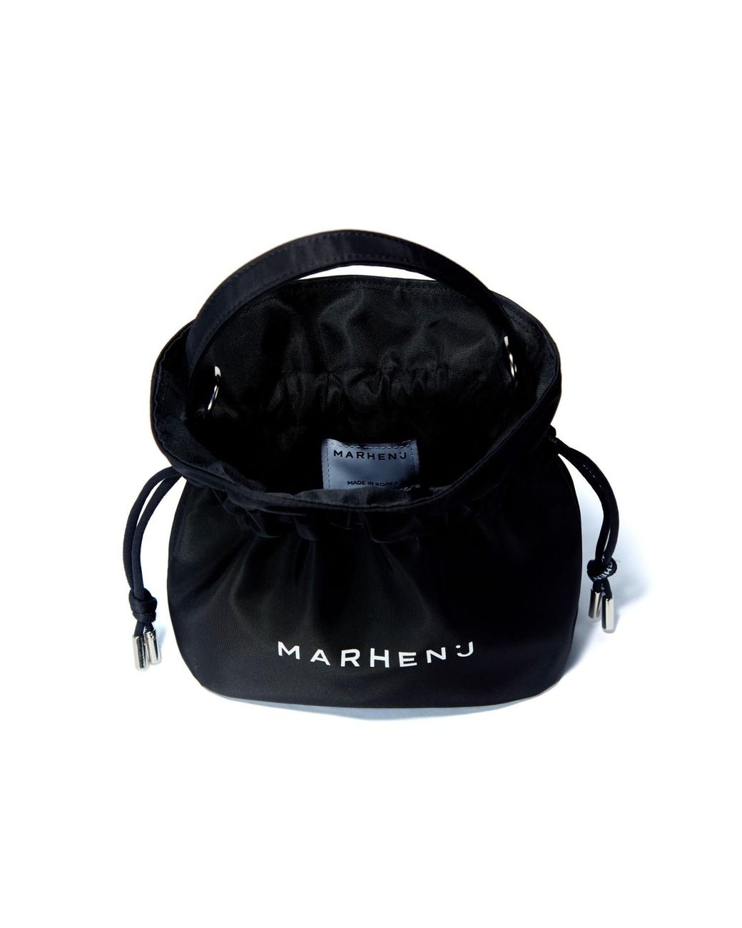 MARHEN.J Blue Recycled Nylon Bucket Bag