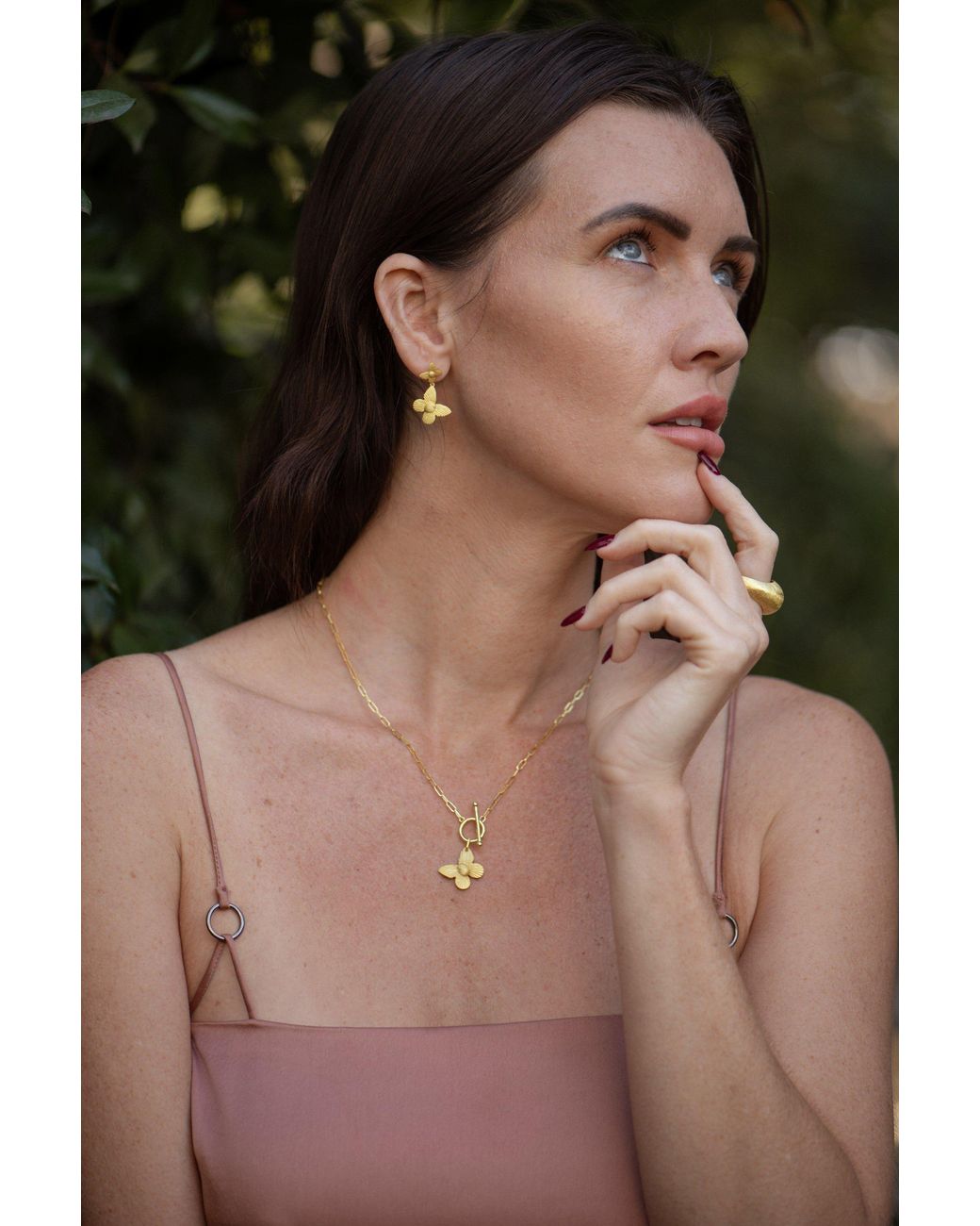 Marcia Moran Metallic Bella Necklace