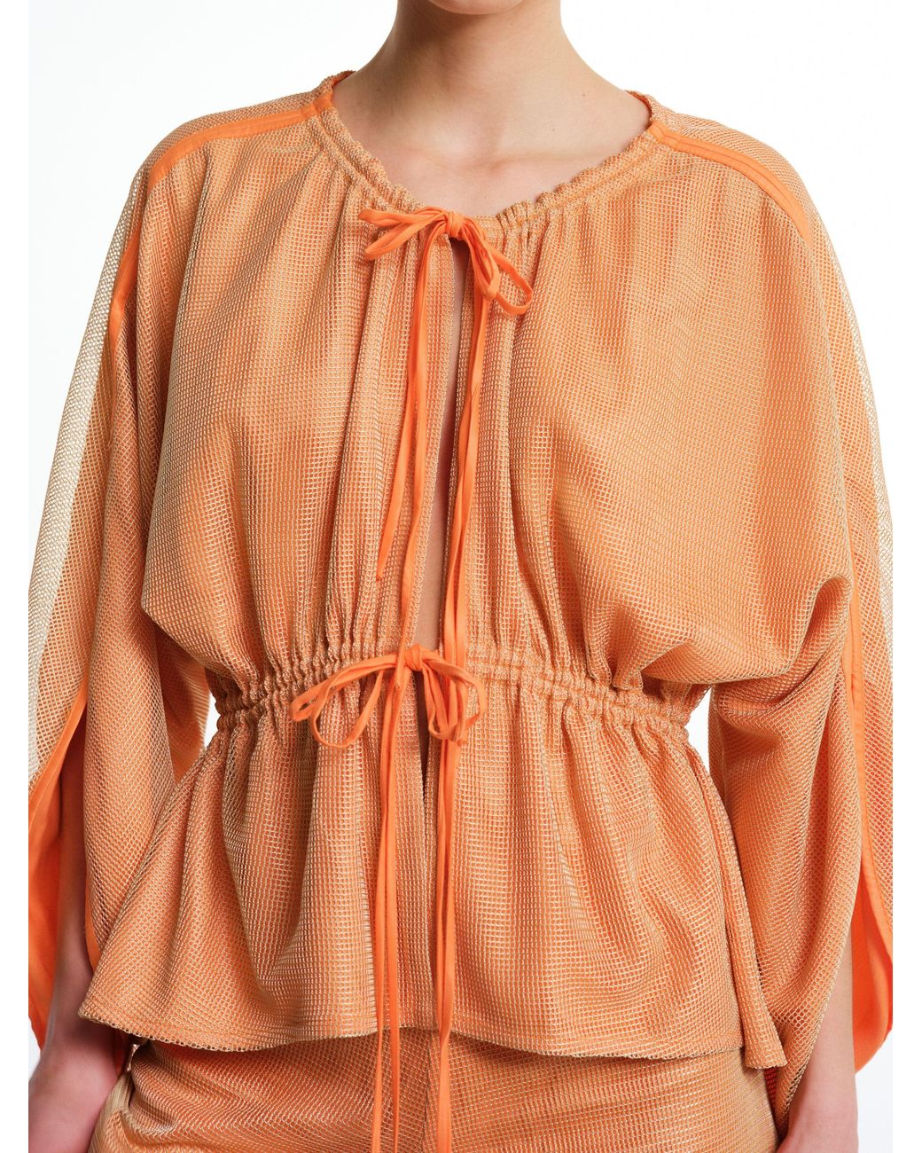Saint Ones Orange Solara Top