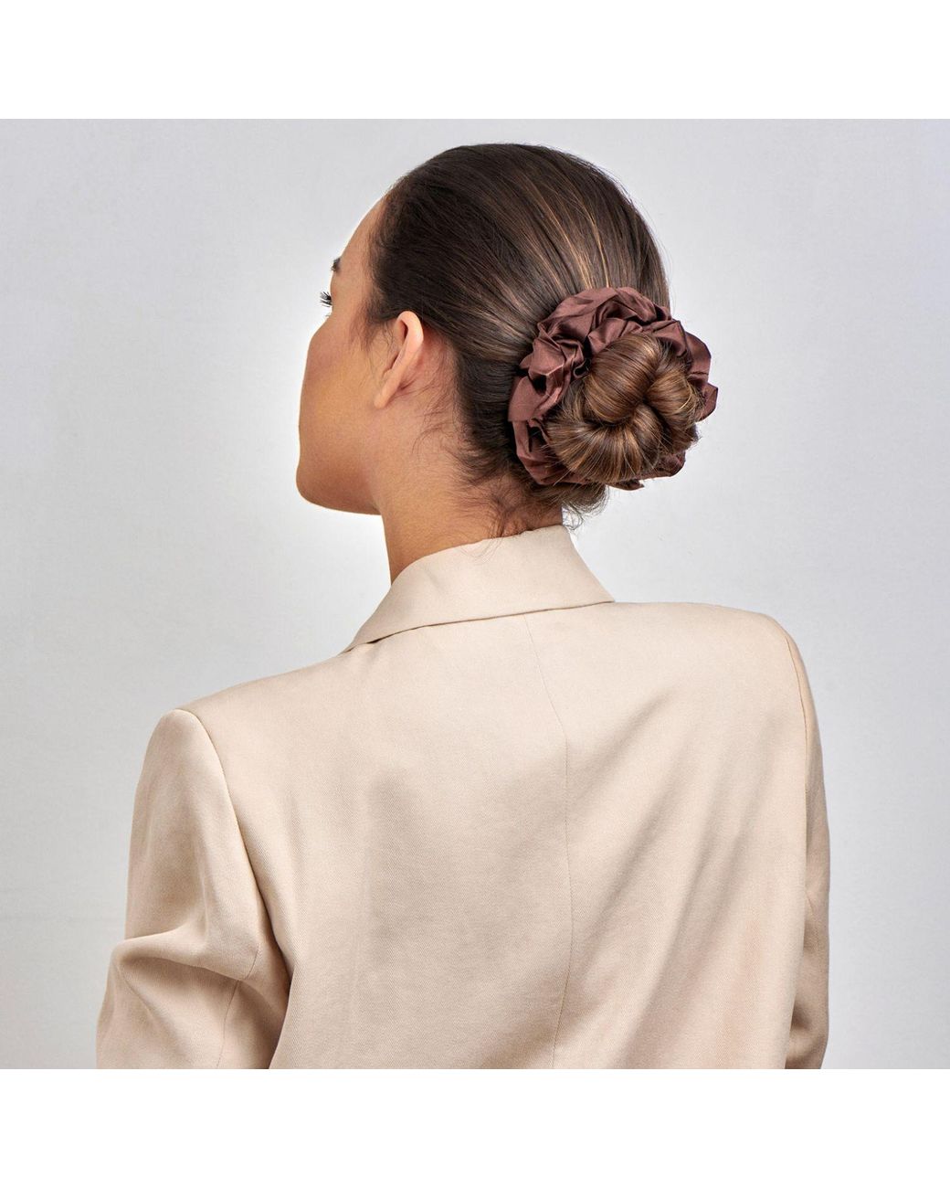 Sylk Black Silk Scrunchie Bundle