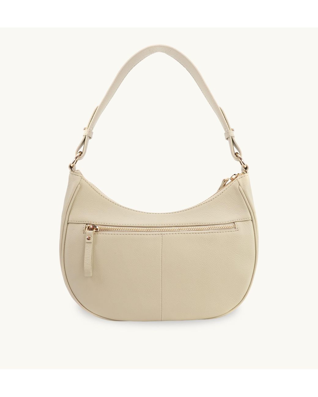 Apatchy London Natural Neutrals The Lucy Stone Leather Bag