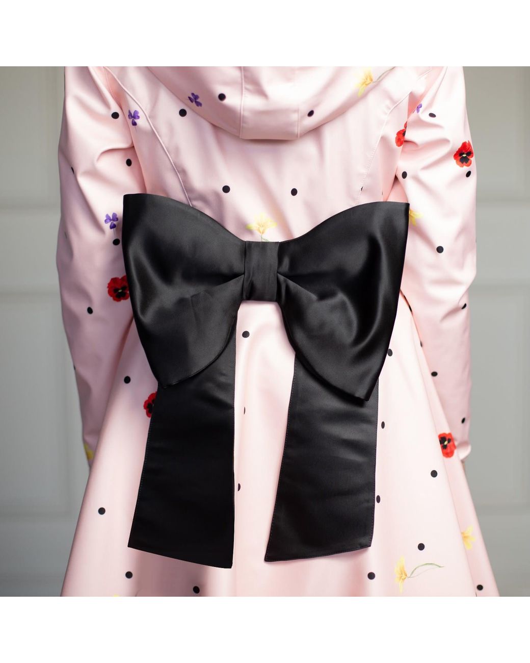 RainSisters Black Bow Belt