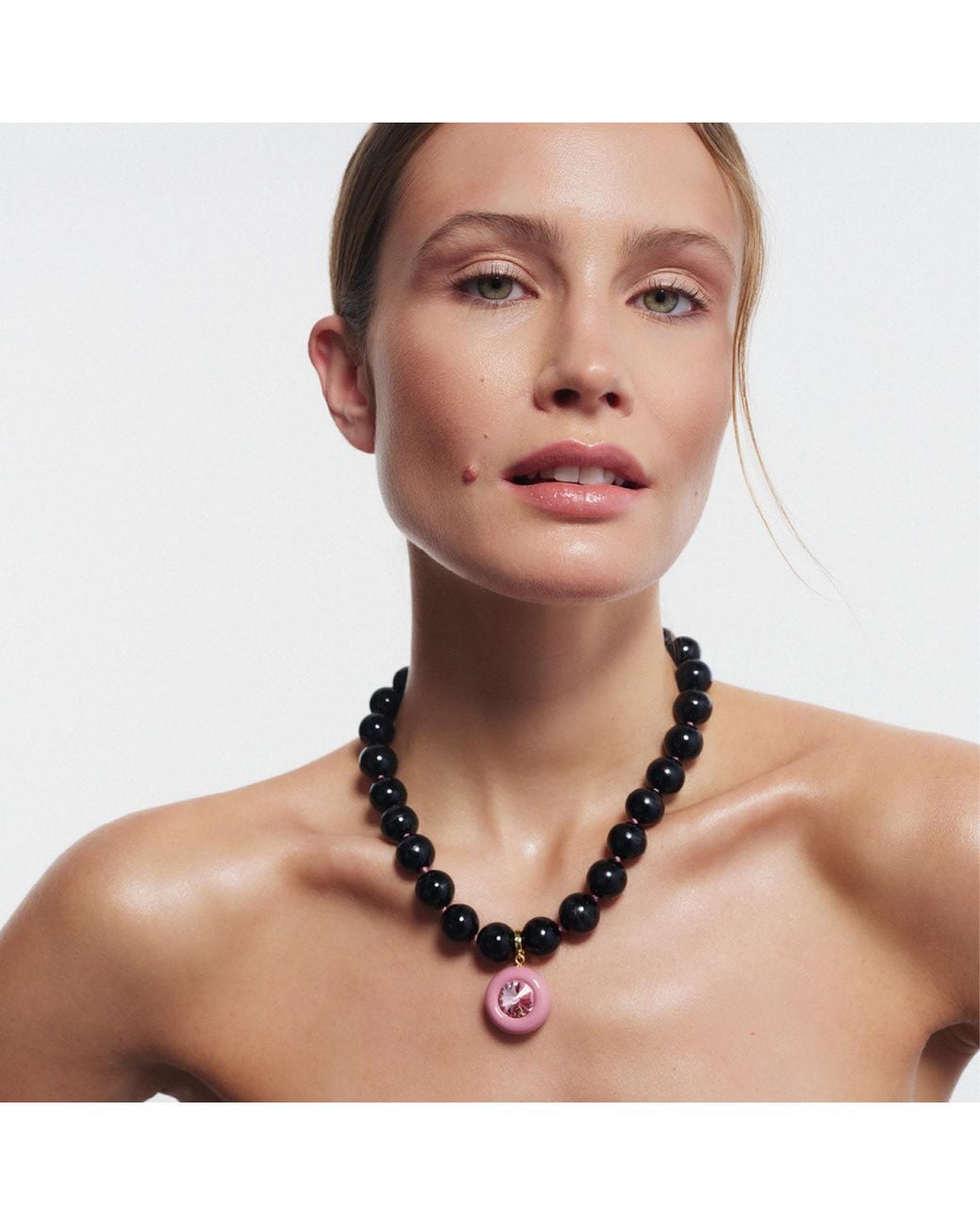 Saule Label Black Lola Onyx Necklace