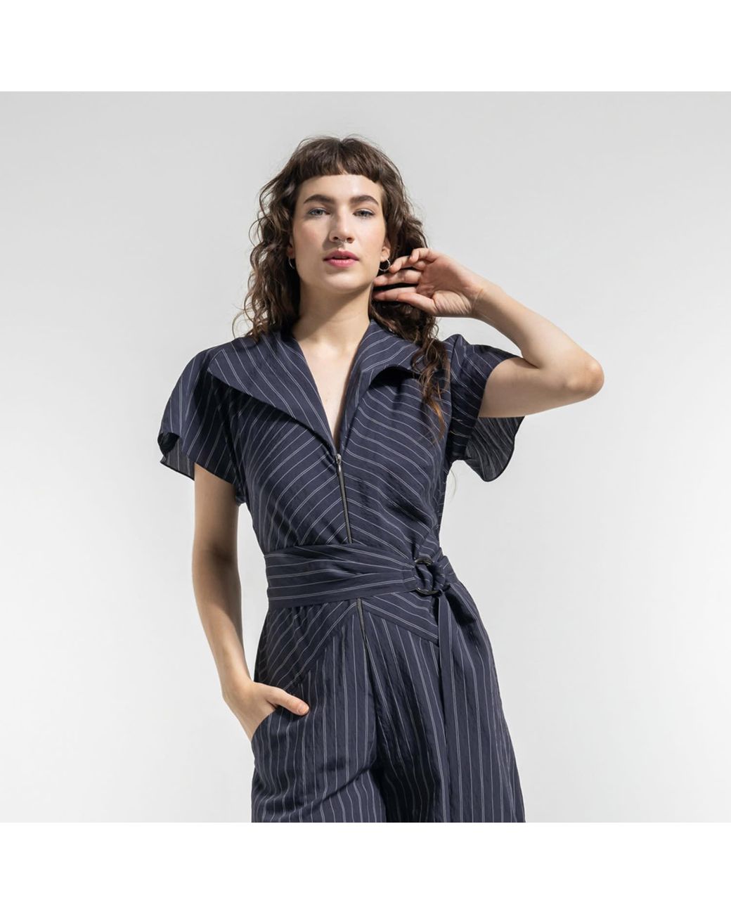 ARTISTA Blue Glance Jumpsuit