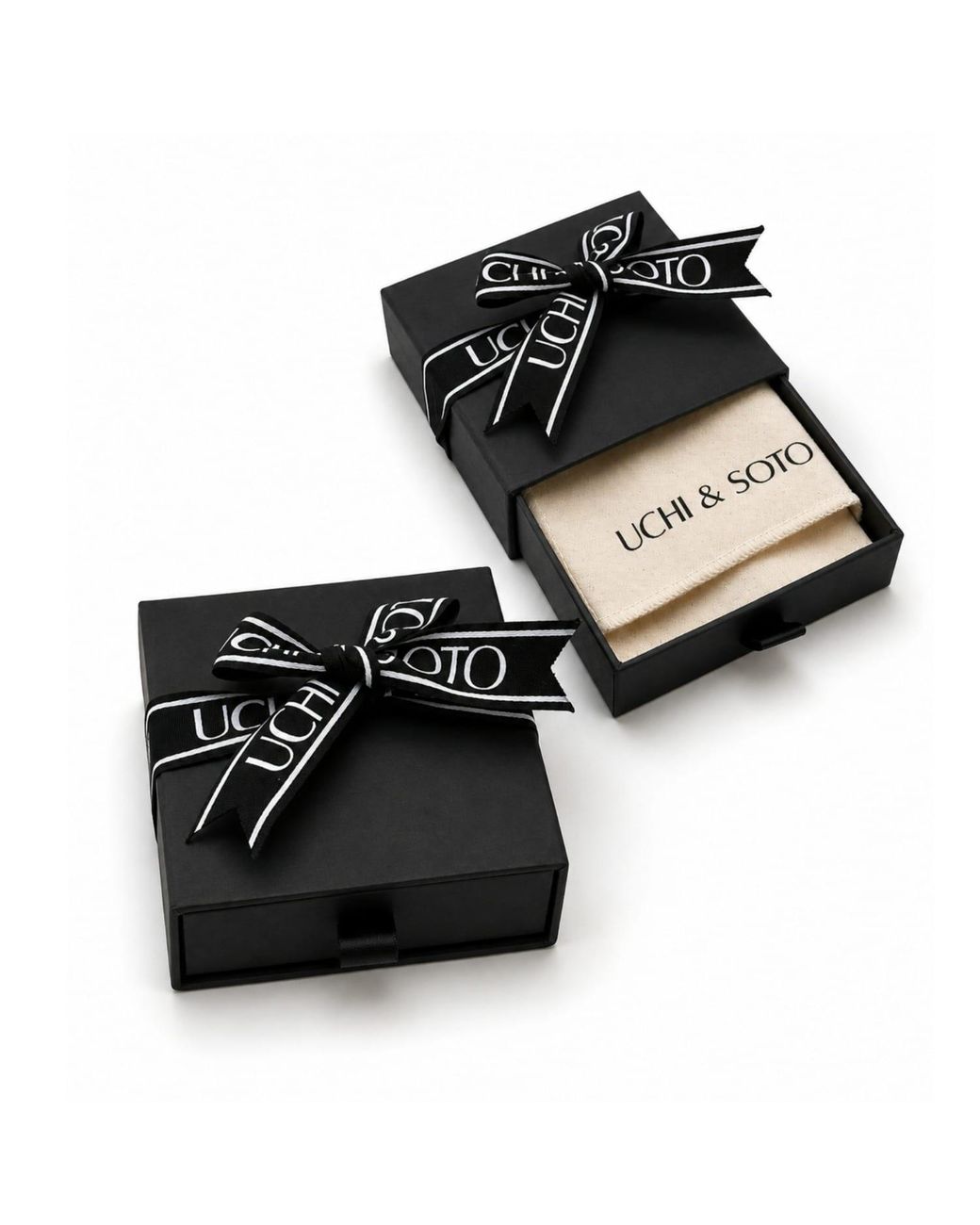 Uchi and Soto Metallic Nami Wave Pendant