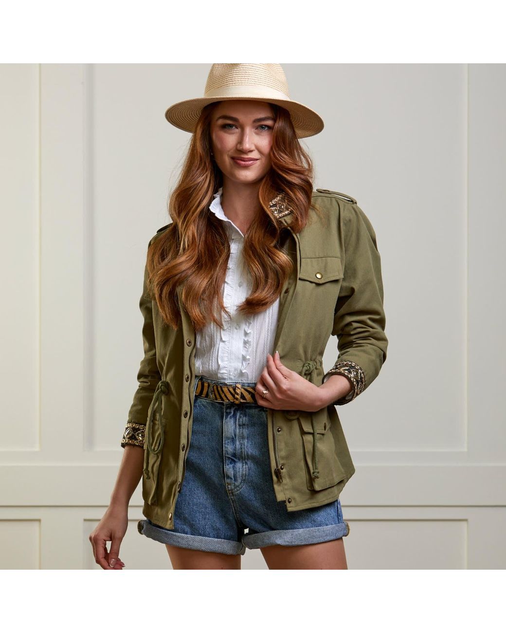 Guinea London Green Combat Jacket
