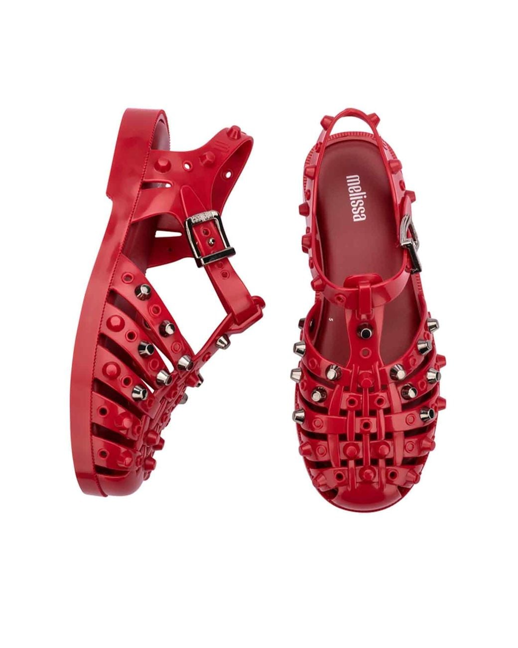 Melissa Red Possession Studs