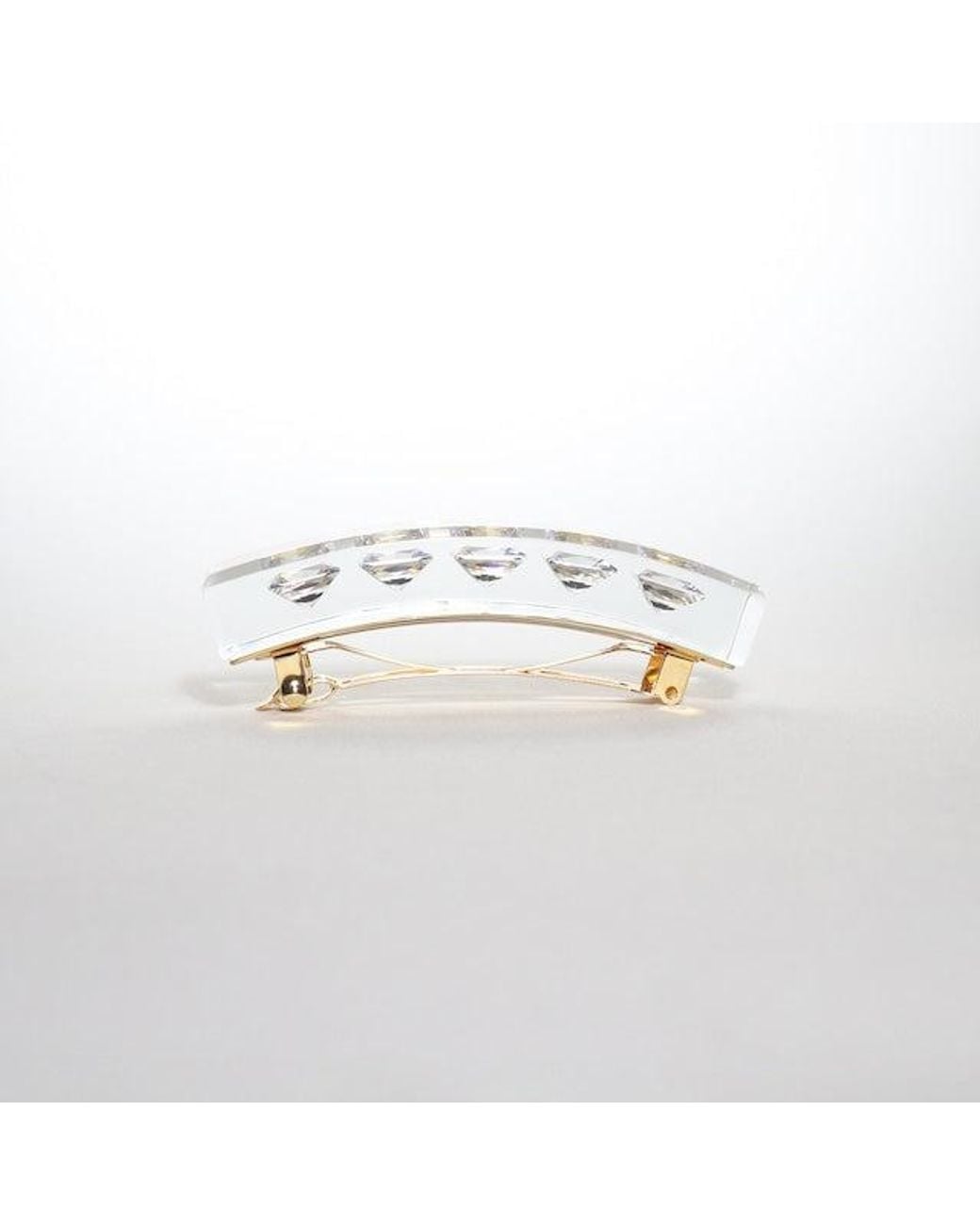 Iostudio Metallic Jewelry Barrette Idea