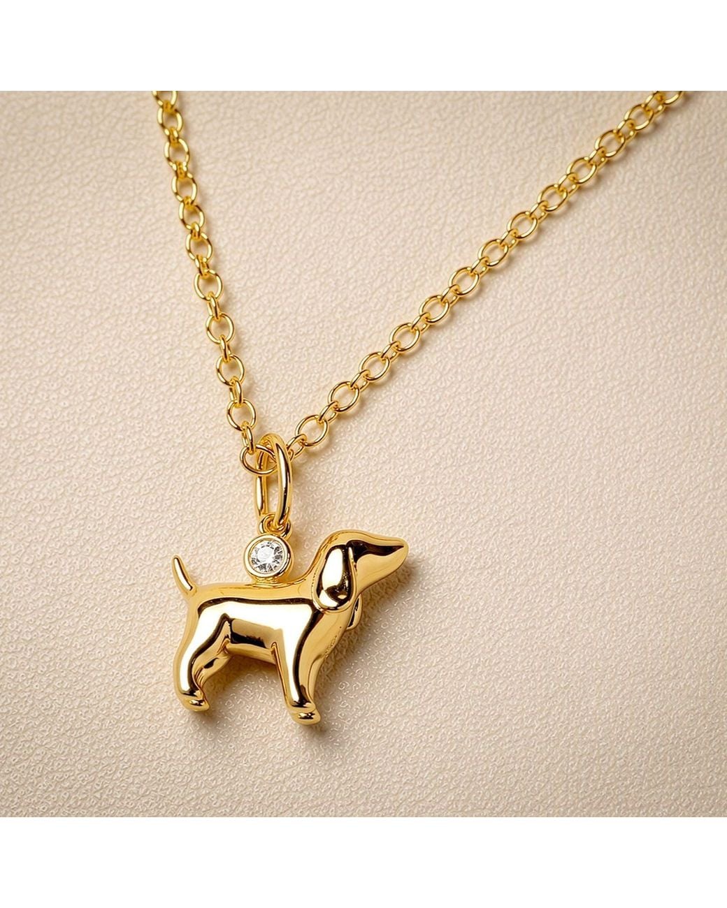 Belinda Jewelz Metallic Gemstone Dog Charm