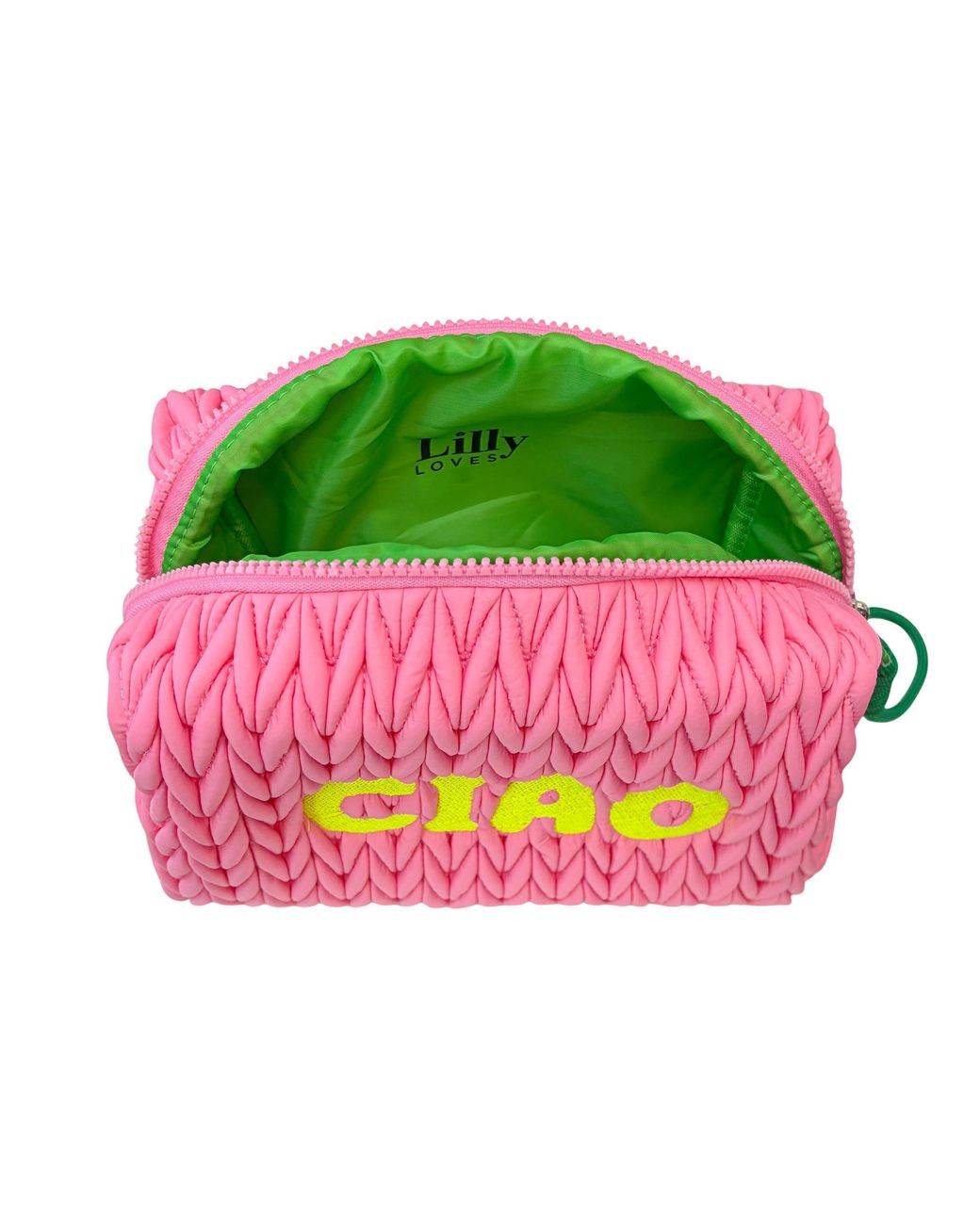 Lilly Loves Pink Ciao Puffy Travel Bag