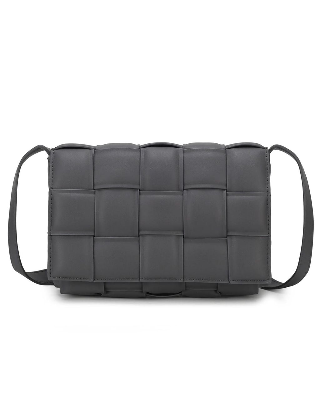 Mkf Collection - J'omor Black Ginger Woven Shoulder Bag