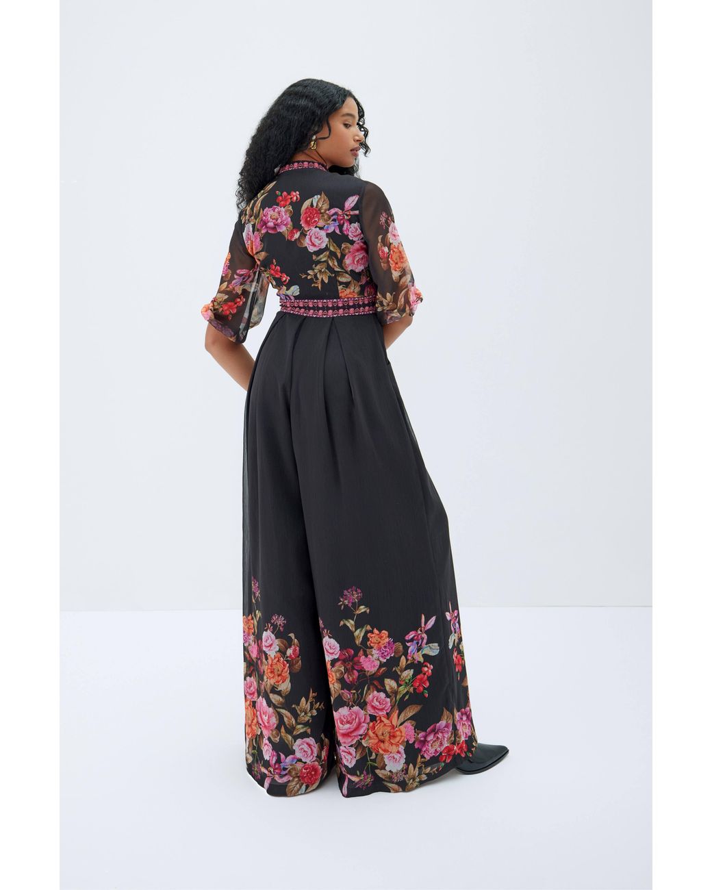 Raishma Red Harper Jumpsuit