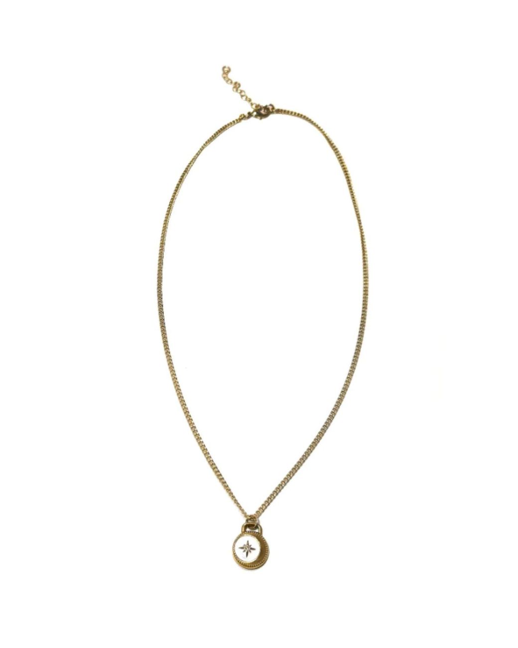 Rachel Nathan Metallic Morning Star Necklace