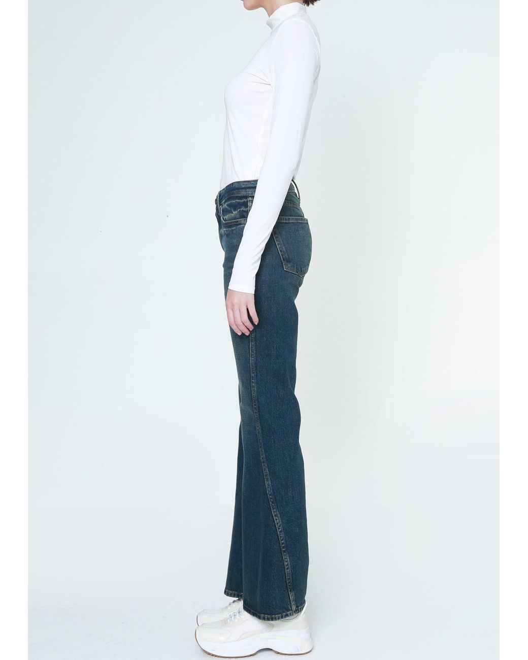 NOEND Blue Jenith Curves Cascade Flare