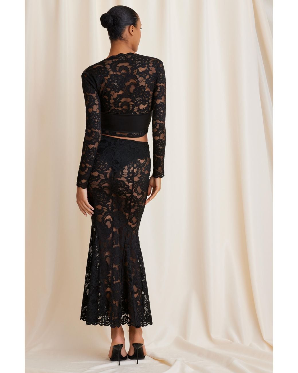 Scarlett Gasque Black Darcy Maxi Skirt