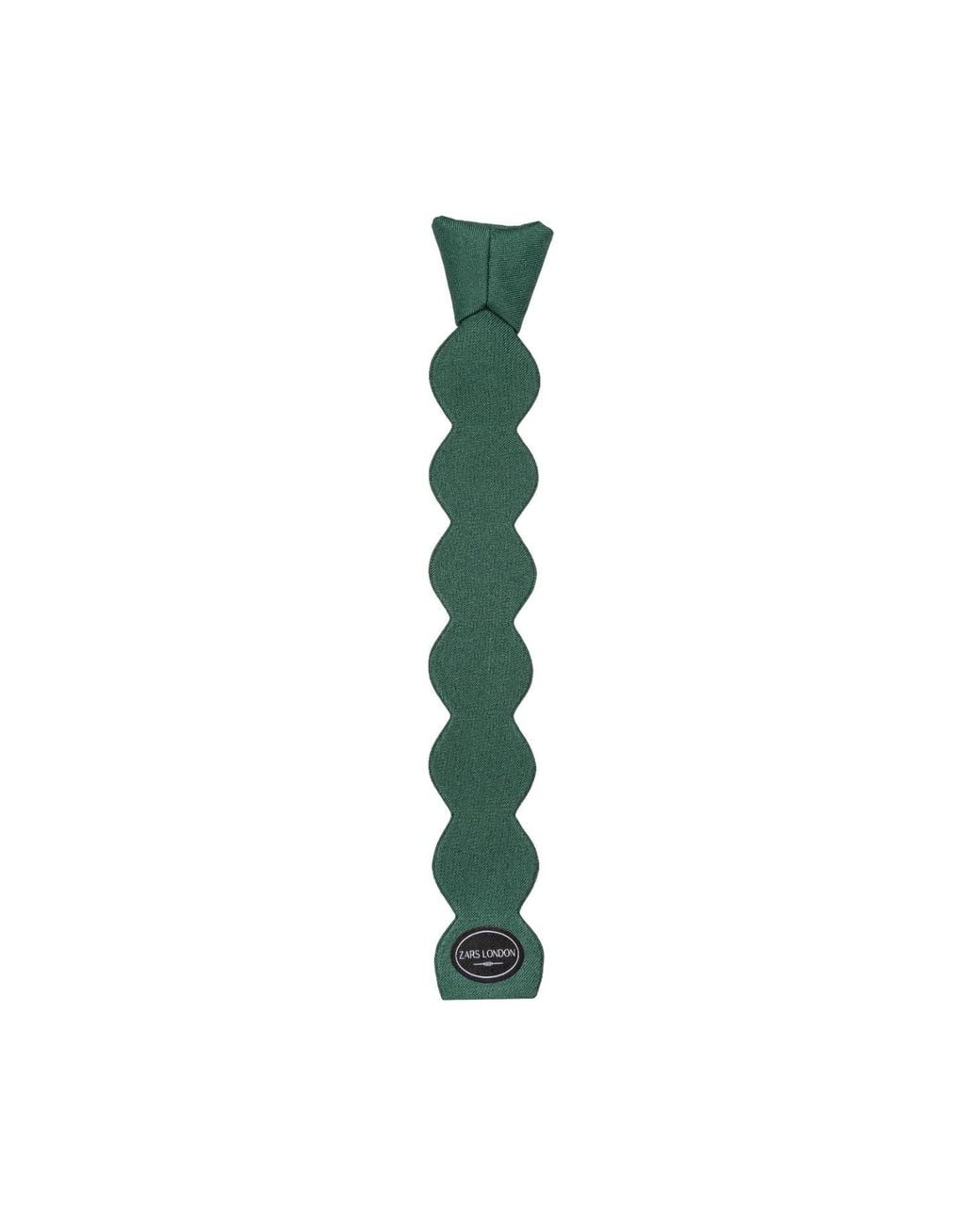 Zars London Green The Curve Tie for men