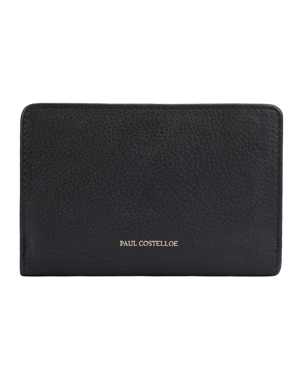 Paul Costelloe Black Solidago Leather Purse