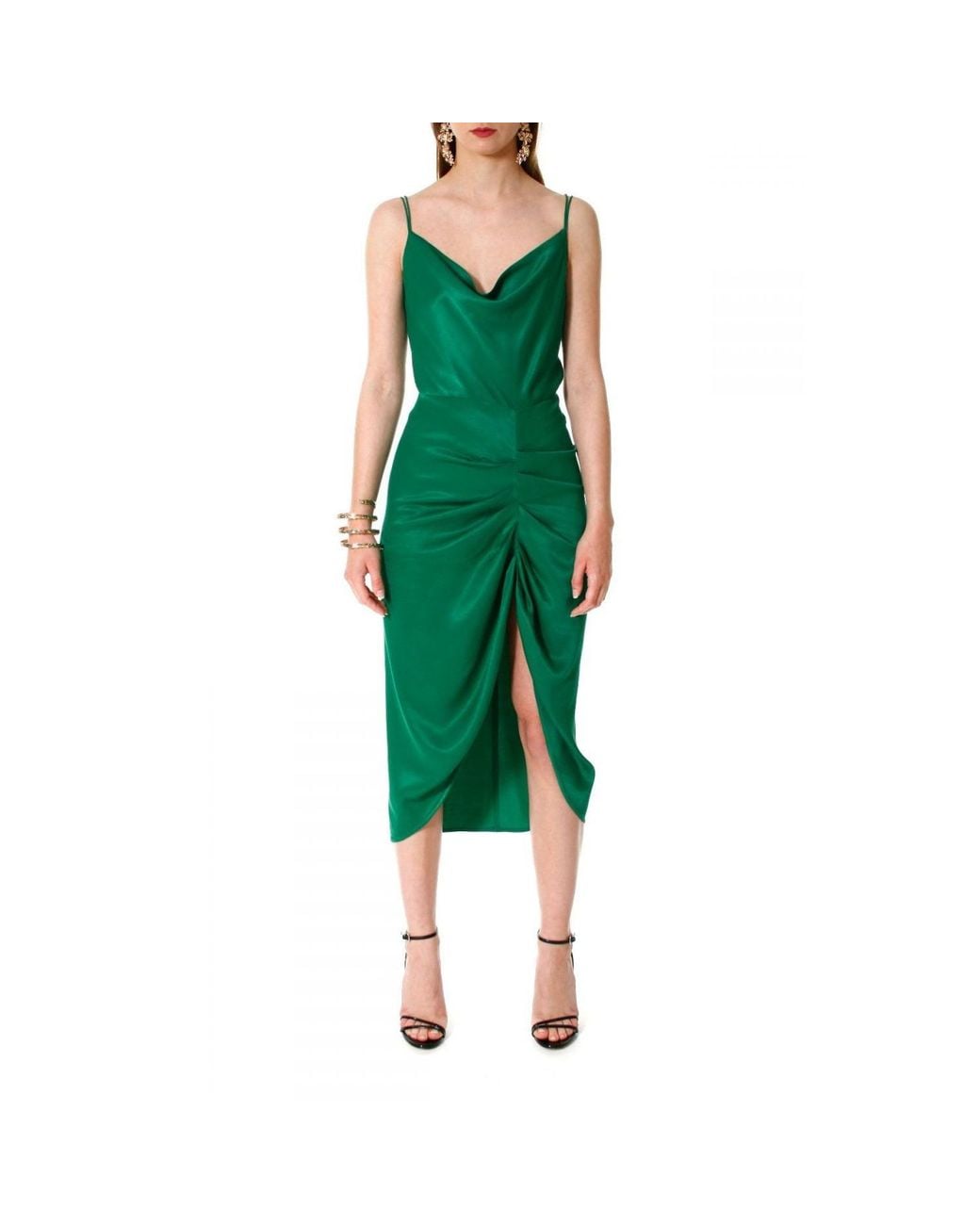 AGGI by HALEWSKI Green Ava Emerald Dress