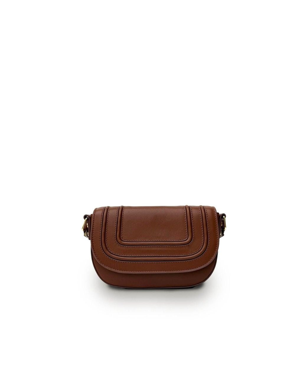 Apatchy London Brown The Mimi Tan Leather Bag