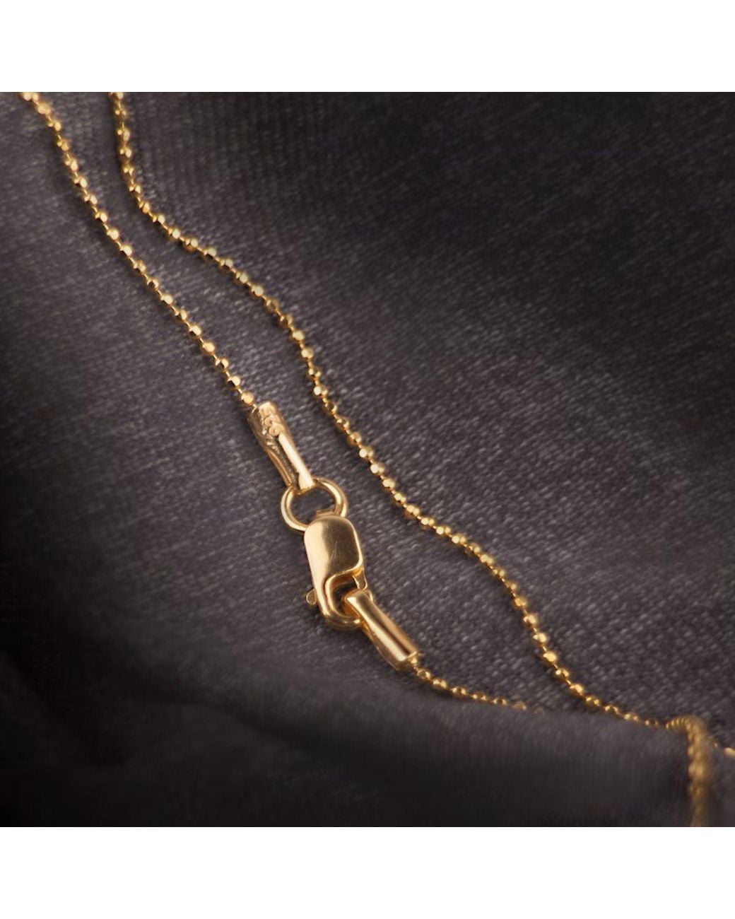 The Jewellery Store London Metallic Fine Ball Chain