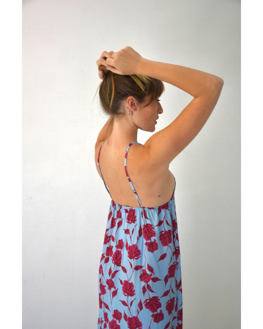 Mind Traveler Purple Kate Floral Dress