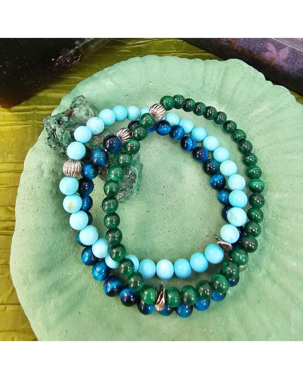 Farra Blue Flexible Bracelet for men