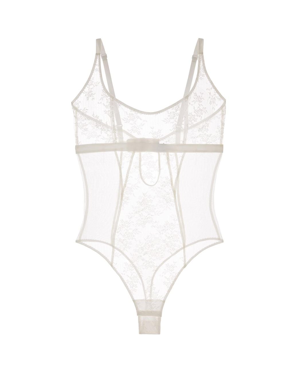Journelle White Romy Bodysuit Alabaster