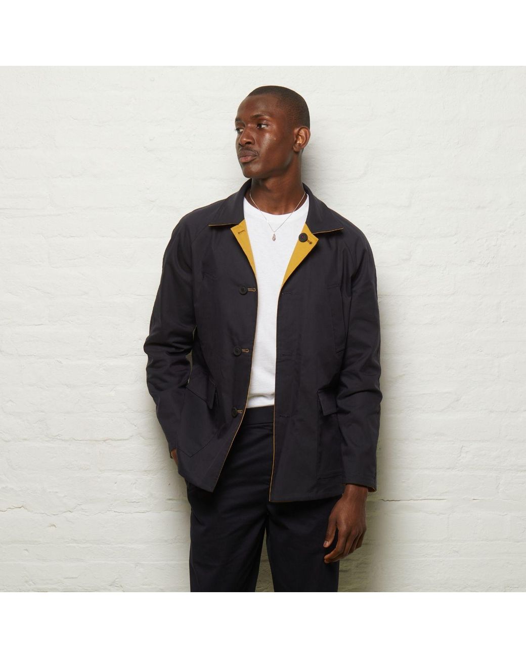 Guards London Yellow Fusilier Reversible Jacket for men